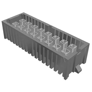 Samtec IP5 Series Straight Through Hole PCB Header 16 Contacts 4 mm Pitch 2 Row Shrouded IP5-08-05.0-L-D-1-TR