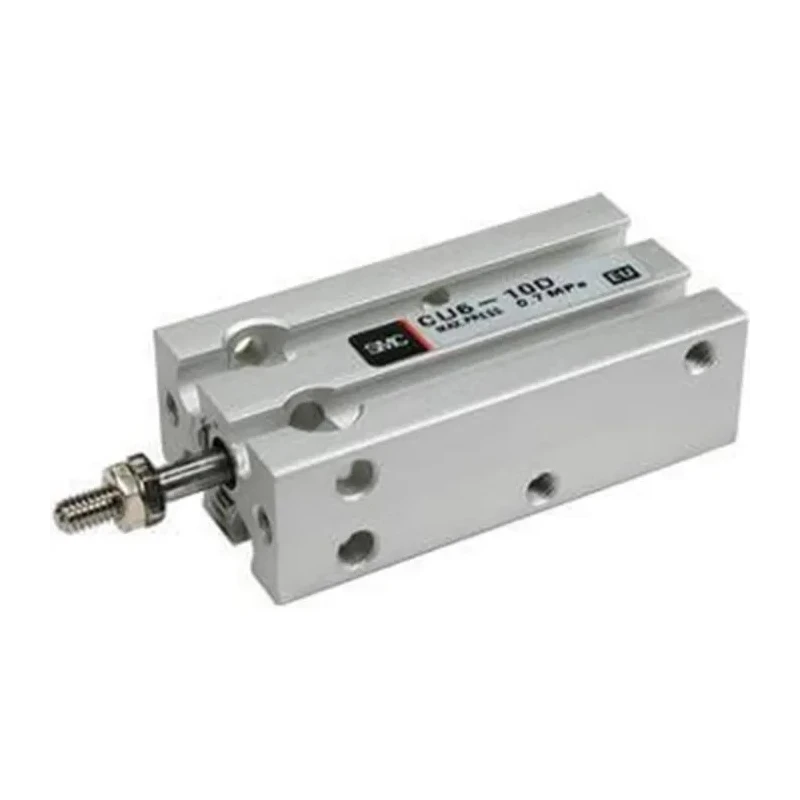 SMC 40 mm Pneumatic Cylinder Double Acting Rubber Bumper Aluminium Alloy Body CDU16-40D