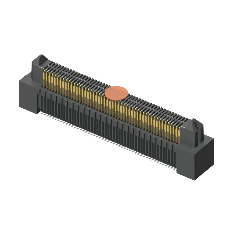 Samtec ERM5 Series Straight Surface PCB Header 150 Contacts 0.5 mm Pitch 2 Row Shrouded ERM5