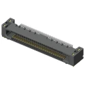 Samtec ERF5 Series Right Angle Surface PCB Socket, 100-Contact, 2 Row, 0.5 mm Pitch Solder ERF5