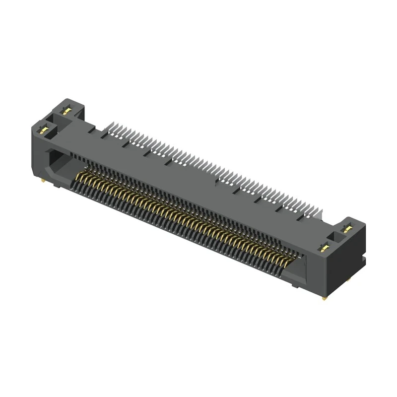Samtec ERF5 Series Right Angle Surface PCB Socket, 100-Contact, 2 Row, 0.5 mm Pitch Solder ERF5