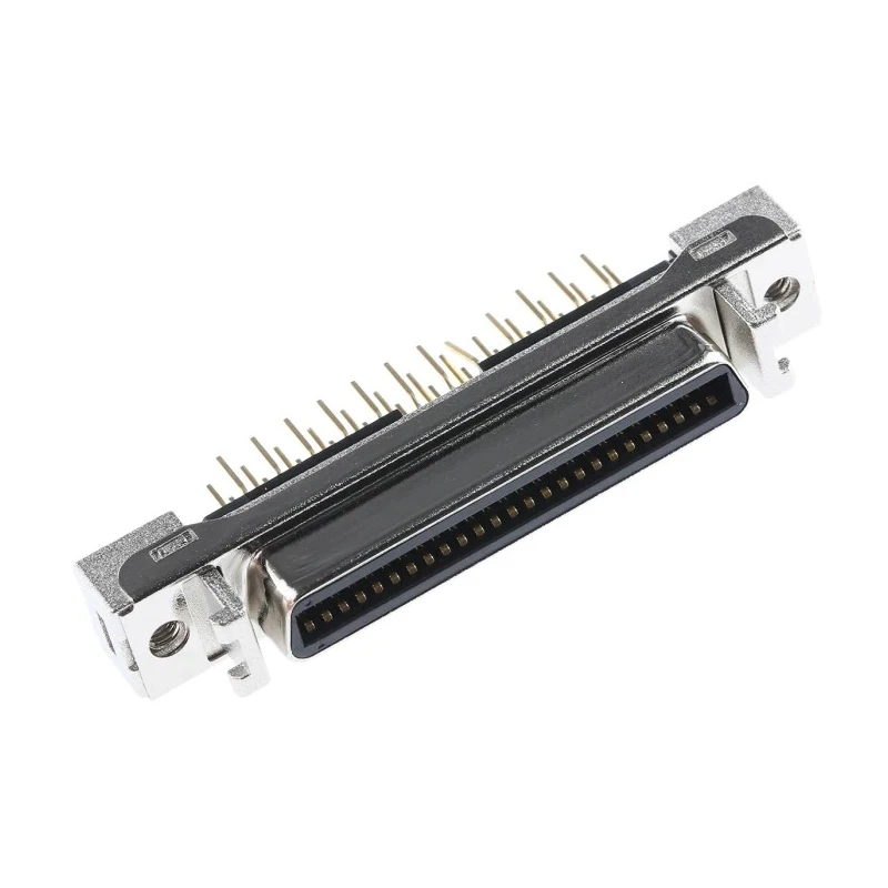 3M 50 Way Straight Through Hole Female SCSI Connector 2.54 mm Pitch Gold Plated Contacts 10250-6212PL