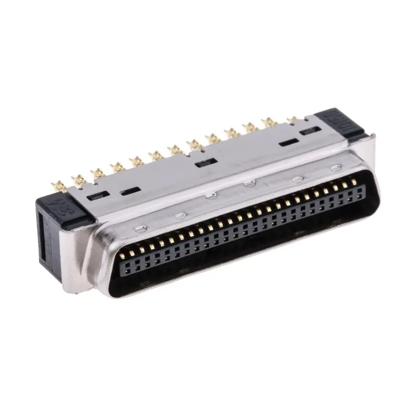 3M 50 Way Male Straight Cable SCSI Connector 2.54 mm Pitch, Solder Termination 10150-3000PE