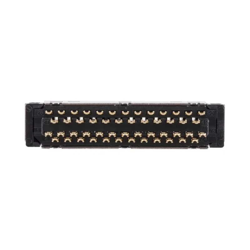 3M 50 Way Male Straight Cable SCSI Connector 2.54 mm Pitch, Solder Termination 10150-3000PE