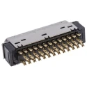 3M 50 Way Male Straight Cable SCSI Connector 2.54 mm Pitch, Solder Termination 10150-3000PE
