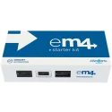 Crouzet em4 Series PLC CPU Starter Kit 6-Input Analogue Digital Input 10 Outputs Relay PWM Output 8A Display 88981136