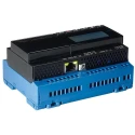 Crouzet em4 Series PLC CPU Starter Kit 6-Input Analogue Digital Input 10 Outputs Relay PWM Output 8A Display 88981136