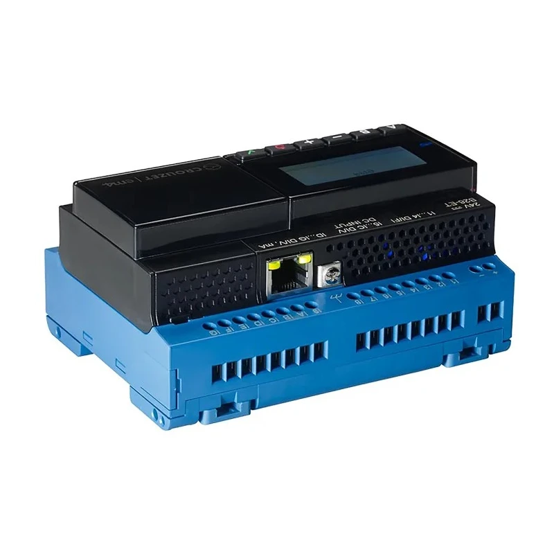 Crouzet em4 Series PLC CPU with 6 Digital and Analogue Inputs, 10 Relay and PWM Outputs, DIN Rail Mount, 24Vdc 88981133