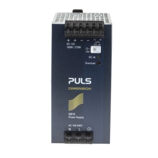 Phoenix Contact DIMENSION Switched Mode DIN Rail Power Supply 180W 15V DC 15A Output QS10.121