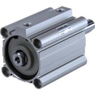SMC 10 mm Double Acting Cylinder Aluminium Alloy Body Through Hole Mount CQ2 Series CQ2WB20-10DCM