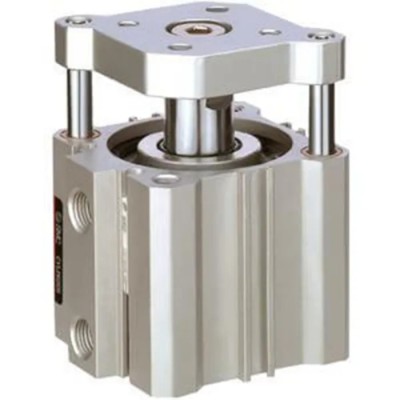 SMC Pneumatic Compact Cylinder 12mm Bore, 20mm Stroke, Double Acting, Aluminium Alloy Body CQMB12-20