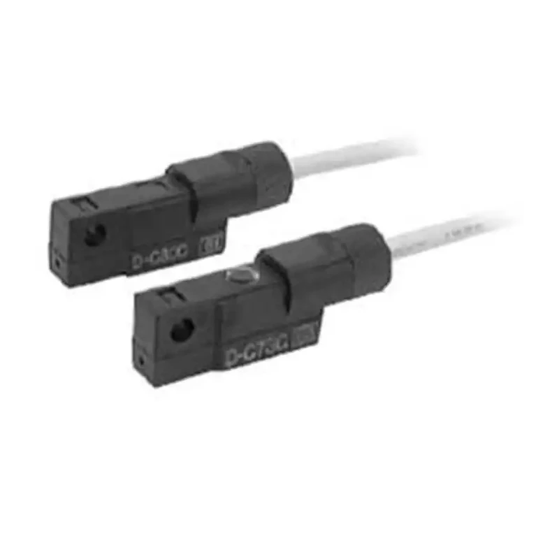 SMC Pneumatic Switch 2-Wire Open End Cable Rail Band NC Reed Switch 24V LED Indicator D-C73CL