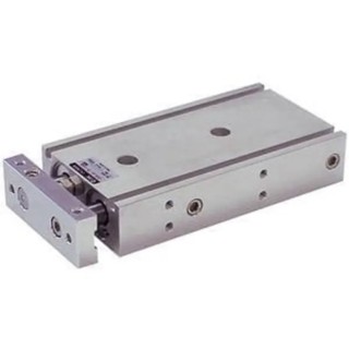 SMC Pneumatic Guided Cylinder 20mm Bore, CXSM Series, 80 mm Stroke, Double Acting, Aluminium Alloy Body, CXSM20-80