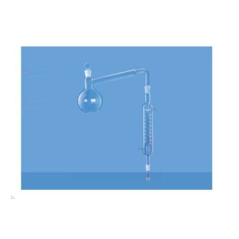 borosil-distilling-apparatus-with-graham-condenser-interchangeable-joints-and-stopper-500-ml-3360024-40329