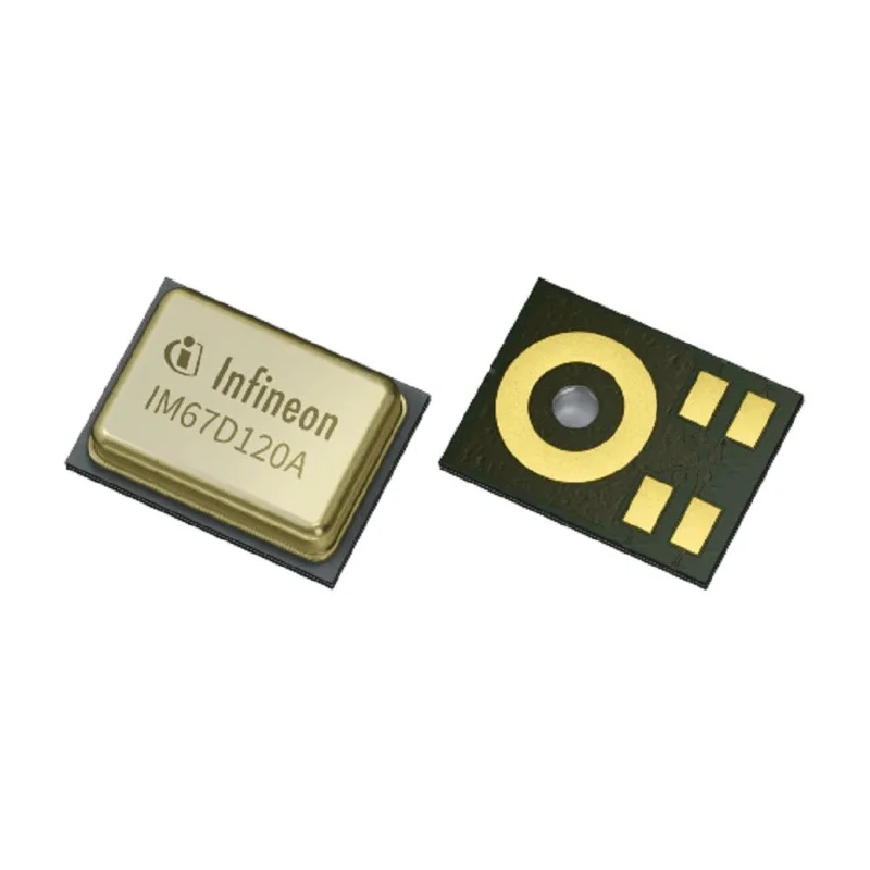 Infineon High Performance Digital MEMS Microphone, Omni-Directional, 5-Pin Surface Mount, Digital Output IM67D120AXTSA1
