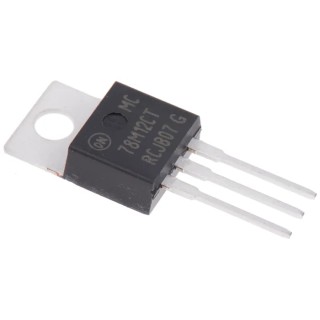 onsemi Voltage Regulator TO-220 3-Pin, Positive Polarity, 14V-35V Input Voltage, 3.2mA Quiescent Current MC78M12CTG