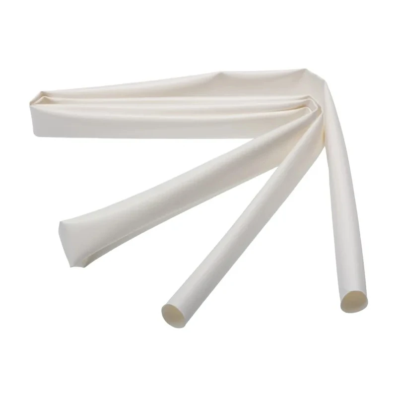 TE Connectivity White Heat Shrink Tubing 12 mm Sleeve Diameter x 1.2 m Length Polyolefin Flame Retardant 3:1 RNF 3000-12/4-9