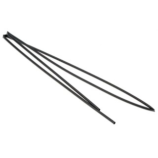TE Connectivity Black Polyolefin Heat Shrink Tubing 3 mm Sleeve Diameter x 1.2 m Length 3:1 Ratio RNF 3000-3/1-0