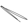 TE Connectivity Black Polyolefin Heat Shrink Tubing 3 mm Sleeve Diameter x 1.2 m Length 3:1 Ratio RNF 3000-3/1-0