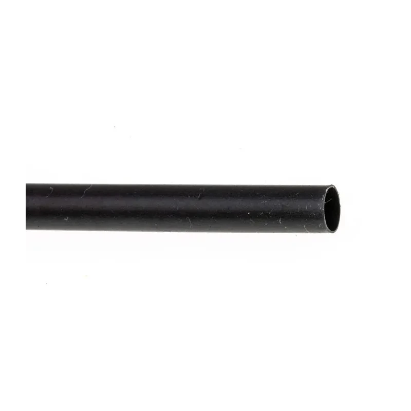 TE Connectivity Black Polyolefin Heat Shrink Tubing 3 mm Sleeve Diameter x 1.2 m Length 3:1 Ratio RNF 3000-3/1-0