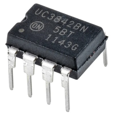 onsemi 8-Pin PDIP 5-Channel Current Mode PWM Controller 30V 500 kHz UC3842BNG