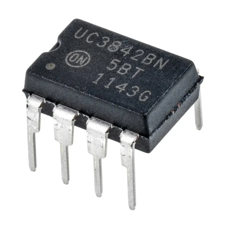 onsemi 8-Pin PDIP 5-Channel Current Mode PWM Controller 30V 500 kHz UC3842BNG