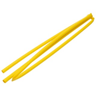 TE Connectivity Heat Shrink Tubing Yellow 6 mm Sleeve Diameter x 1.2 m Length 3:1 Ratio Polyolefin RNF 3000-6/2-4