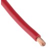 RS PRO Red 10 mm² Hook Up Wire, 7 AWG, 80 x 0.4 mm Core Strands, 25 m Length, Polyvinyl Chloride Jacket 516-7984