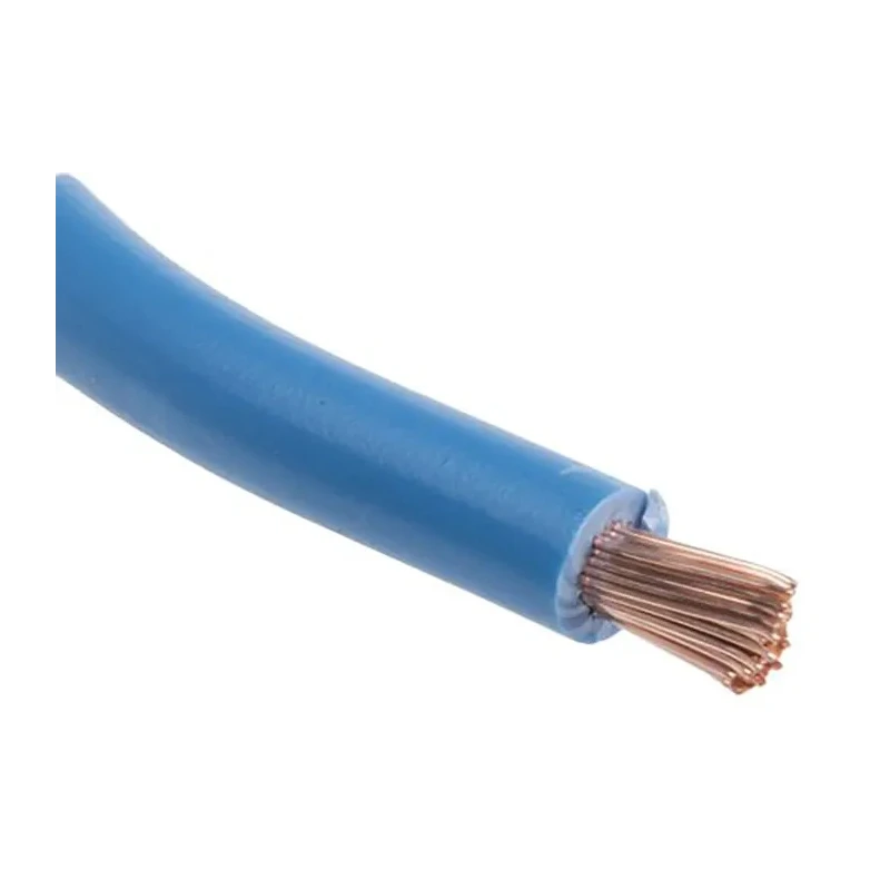 RS PRO Blue 6 mm² Hook Up Wire, 9 AWG, 80/0.3 mm Strands, 25 m Length, Polyvinyl Chloride Jacket, 600 V, 70°C 516-7928