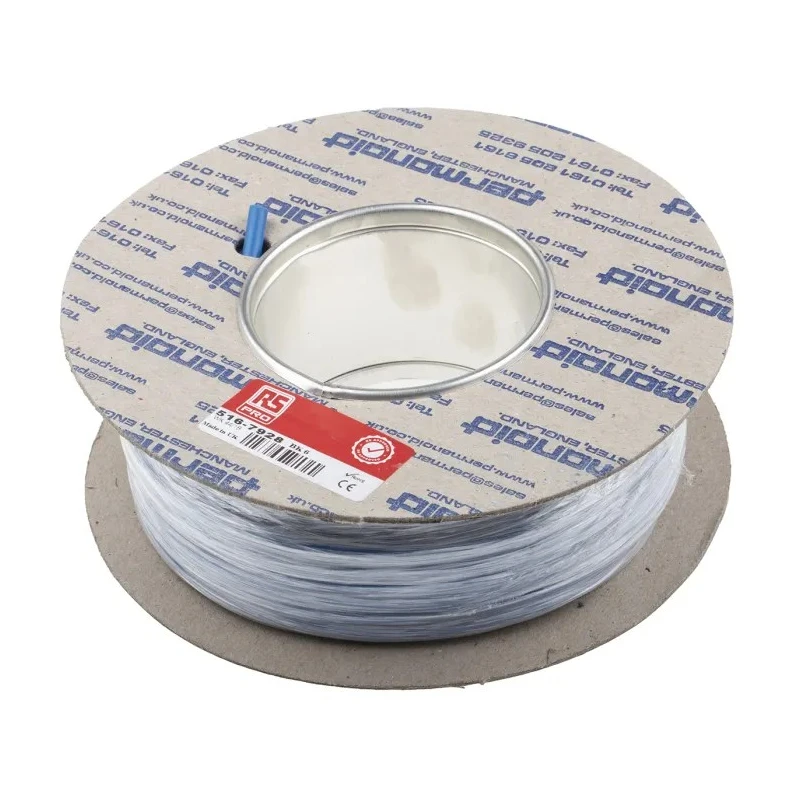 RS PRO Blue 6 mm² Hook Up Wire, 9 AWG, 80/0.3 mm Strands, 25 m Length, Polyvinyl Chloride Jacket, 600 V, 70°C 516-7928