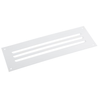 Rittal Light Grey Steel Vent Grille Parallel Slat 110mm Height, 330mm Width, 8mm Depth 2543235