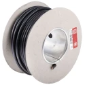 RS PRO Black 10 mm² 7 AWG Hook Up Wire, 72/0.4 mm Core Strands, 25 m Length, Polyvinyl Chloride Insulation, 600V 516-7962