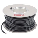 RS PRO Black 10 mm² 7 AWG Hook Up Wire, 72/0.4 mm Core Strands, 25 m Length, Polyvinyl Chloride Insulation, 600V 516-7962
