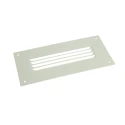 Rittal Grey Steel Vent Grille 100 mm Height, 210 mm Width, Carbon Steel Material 2542235