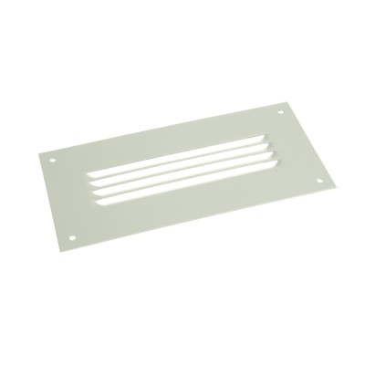 Rittal Grey Steel Vent Grille 100 mm Height, 210 mm Width, Carbon Steel Material 2542235