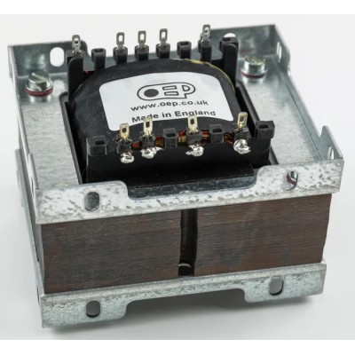 OEP Panel Mount Audio Transformer , 25W Open Frame, 20Hz-40kHz Frequency, Panel Mount, Solder Termination, United V78A01F