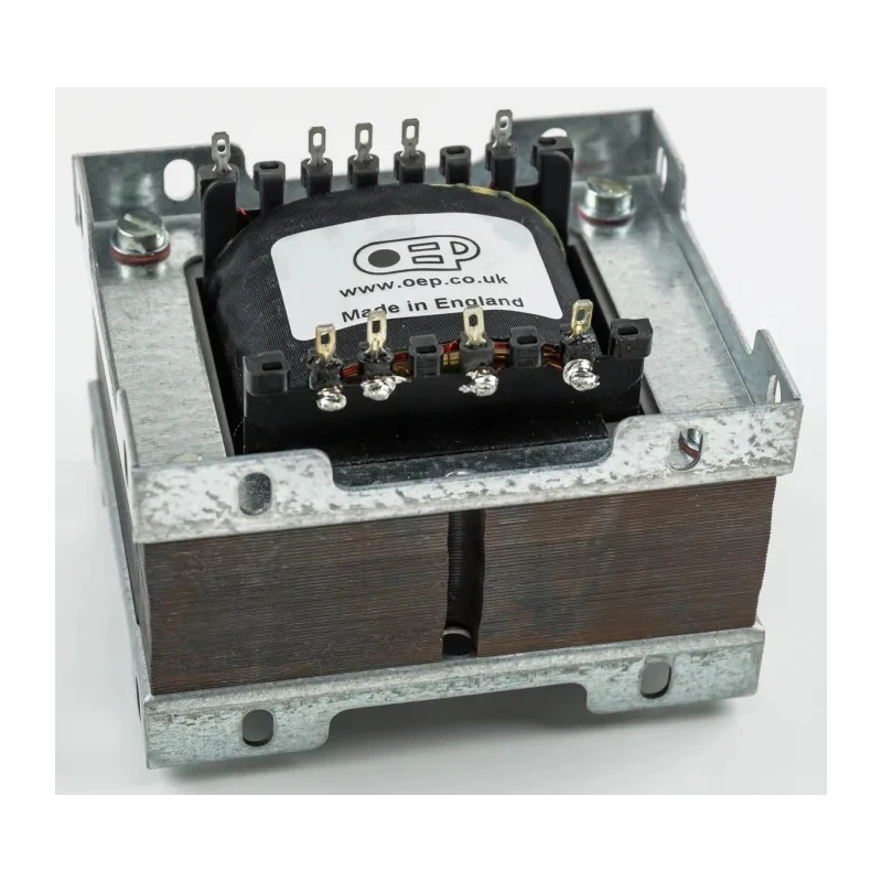 OEP Panel Mount Audio Transformer , 25W Open Frame, 20Hz-40kHz Frequency, Panel Mount, Solder Termination, United V78A01F