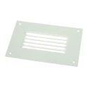 Rittal Light Grey Steel Vent Grille Parallel Slat 110 mm Height, 160 mm Width, 8 mm Depth 2541235