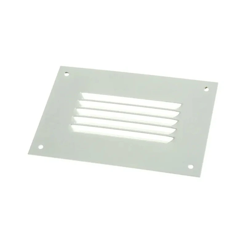 Rittal Light Grey Steel Vent Grille Parallel Slat 110 mm Height, 160 mm Width, 8 mm Depth 2541235