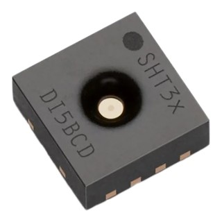 Sensirion Digital Output Temperature & Humidity Sensor, Surface Mount, Serial-I2C Interface, ±0.2 °C, ±1.5 %RH, SHT3x 