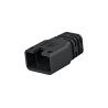 Telegartner RJ45 Connector Boot Black Polycarbonate MP8 Series for Use with B00081A0031 B00081A0031