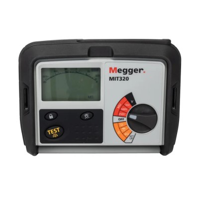 Megger Insulation & Continuity Tester 250 V Min, 1000 V dc Max, 999 MΩ CAT III MIT320