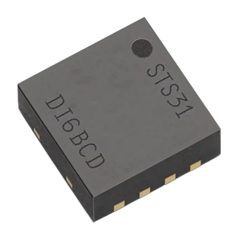 Sensirion Digital Output Temperature & Humidity Sensor, Surface Mount, Serial-I2C Interface, ±0.3°C Accuracy, 8-Pin STS3x