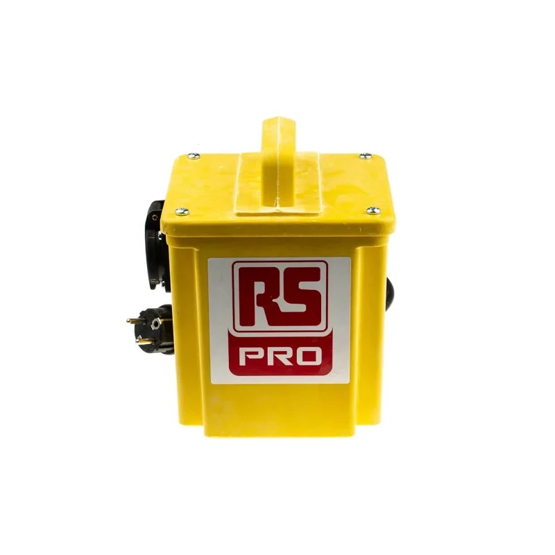 RS PRO Portable Site Transformer 750 VA, 230 V AC Primary, 230 V AC Secondary, 16 A Output, 50-60 Hz 123-7381
