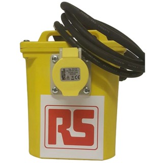 RS PRO Site Transformer 1 kVA, 230 V AC Primary, 110 V Secondary, 4 A Output Current 123-7384