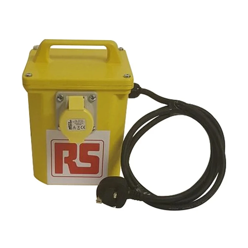 RS PRO Site Transformer 1 kVA, 230 V AC Primary, 110 V Secondary, 4 A Output Current 123-7384