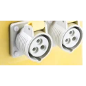 RS PRO Splitter Box 110 V (55-0-55) Primary, 4 x 110 V Secondary, 16 A Output 123-7382
