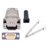 FCT from Molex FMK 9 Way Straight Cable D-Sub Connector with Hood, Screw Male FMK1G-09P-5847 / 1731140310