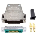 FCT from Molex FMK 17 Way Straight Screw D-Sub Connector Male with Solder Termination FMK3G-17W2PA-5937 / 1731140087