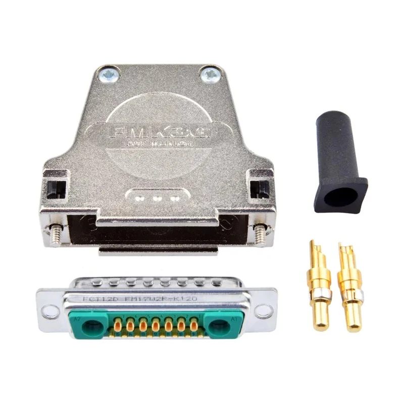 FCT from Molex FMK 17 Way Straight Screw D-Sub Connector Male with Solder Termination FMK3G-17W2PA-5937 / 1731140087